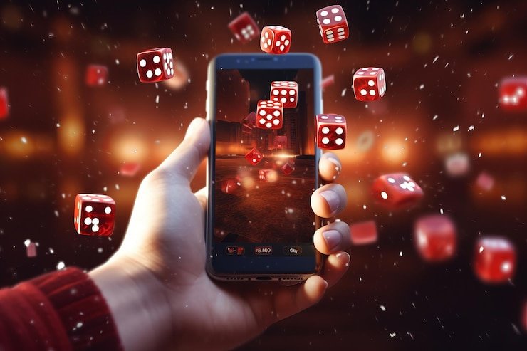 Pengguna memeriksa privasi perangkat mobile